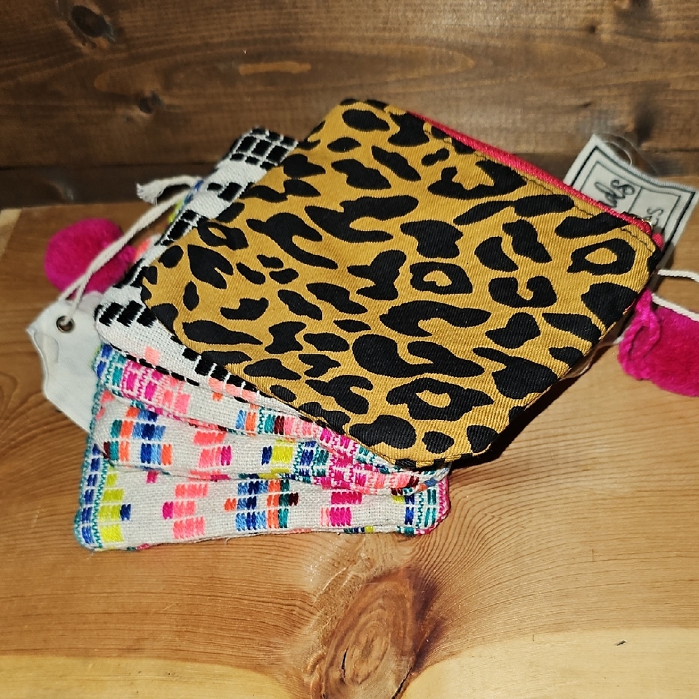 Stylish Leopard and Patterned Makeup Bags